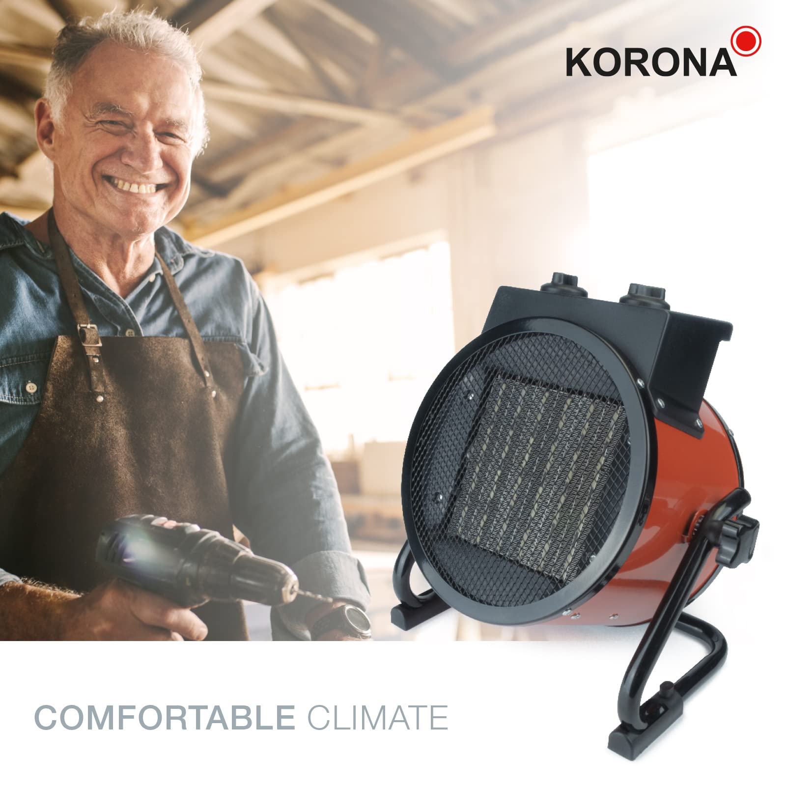 Korona 60002 termoventilatore ceramico 3000 W