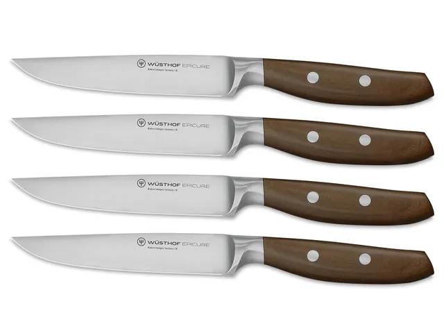 Wüsthof Epicure Set Coltelli Bistecca 4 Pz Tavola Carne