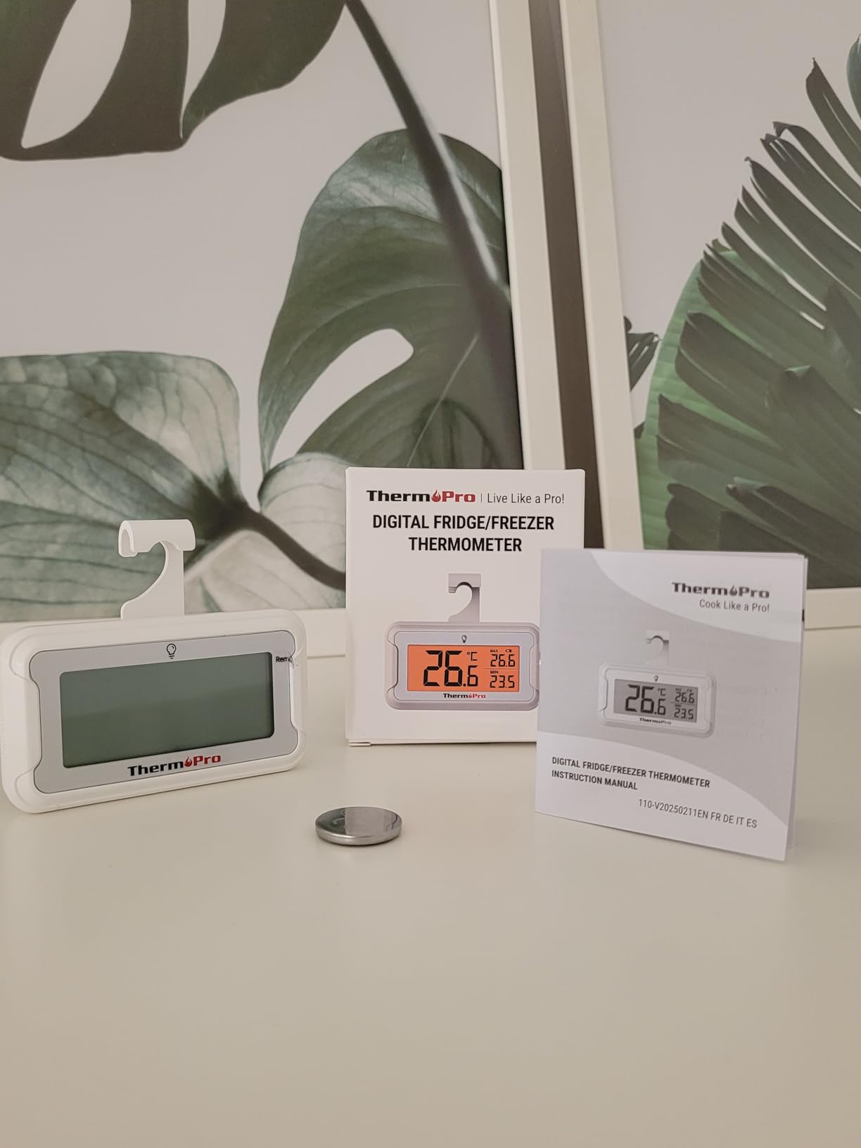 TempPro TP110 Termometro Frigo Freezer -30/50°C 1 Pezzo