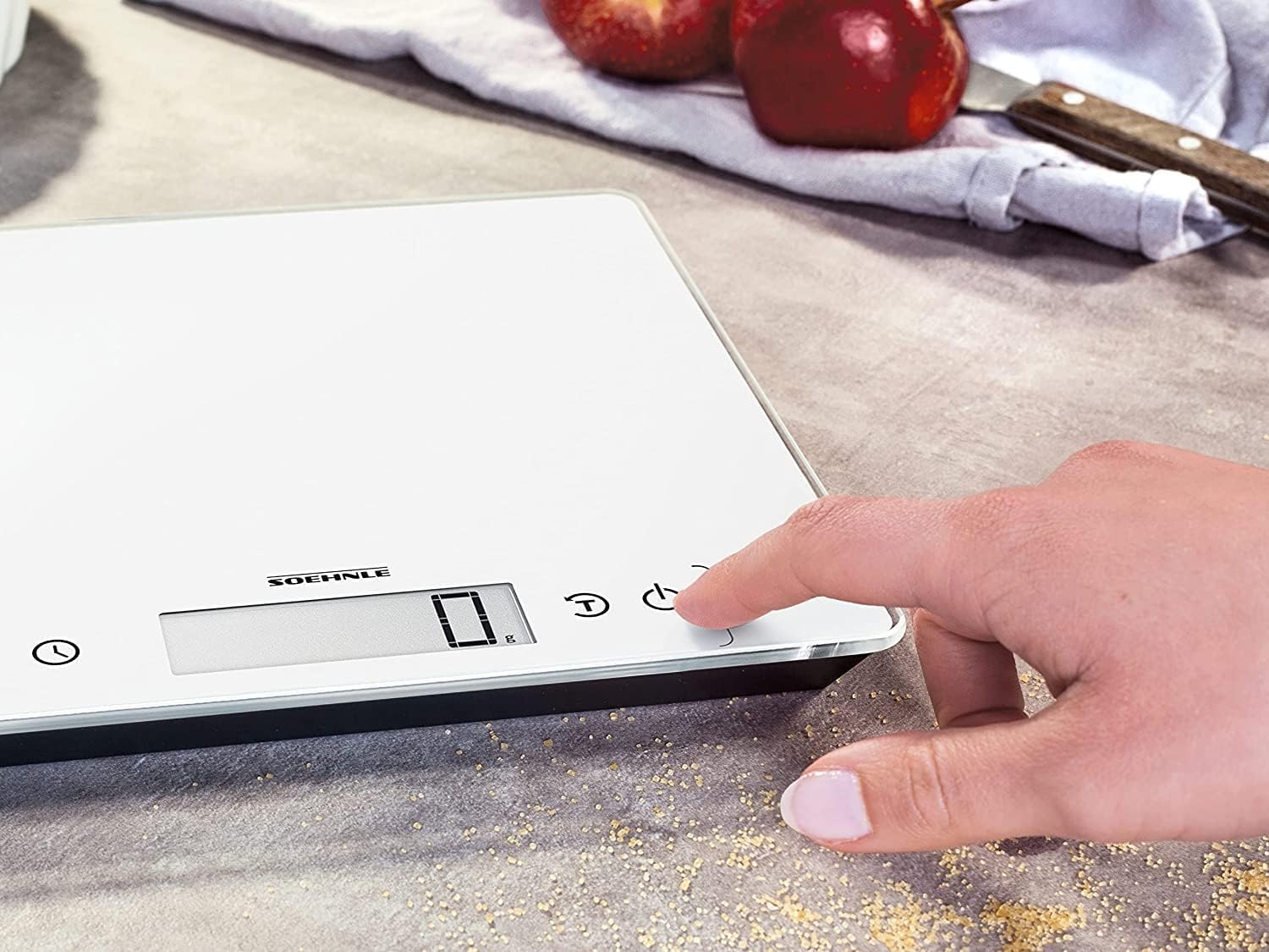 Soehnle Page Comfort 400 Bilancia Cucina 10 kg Display XL