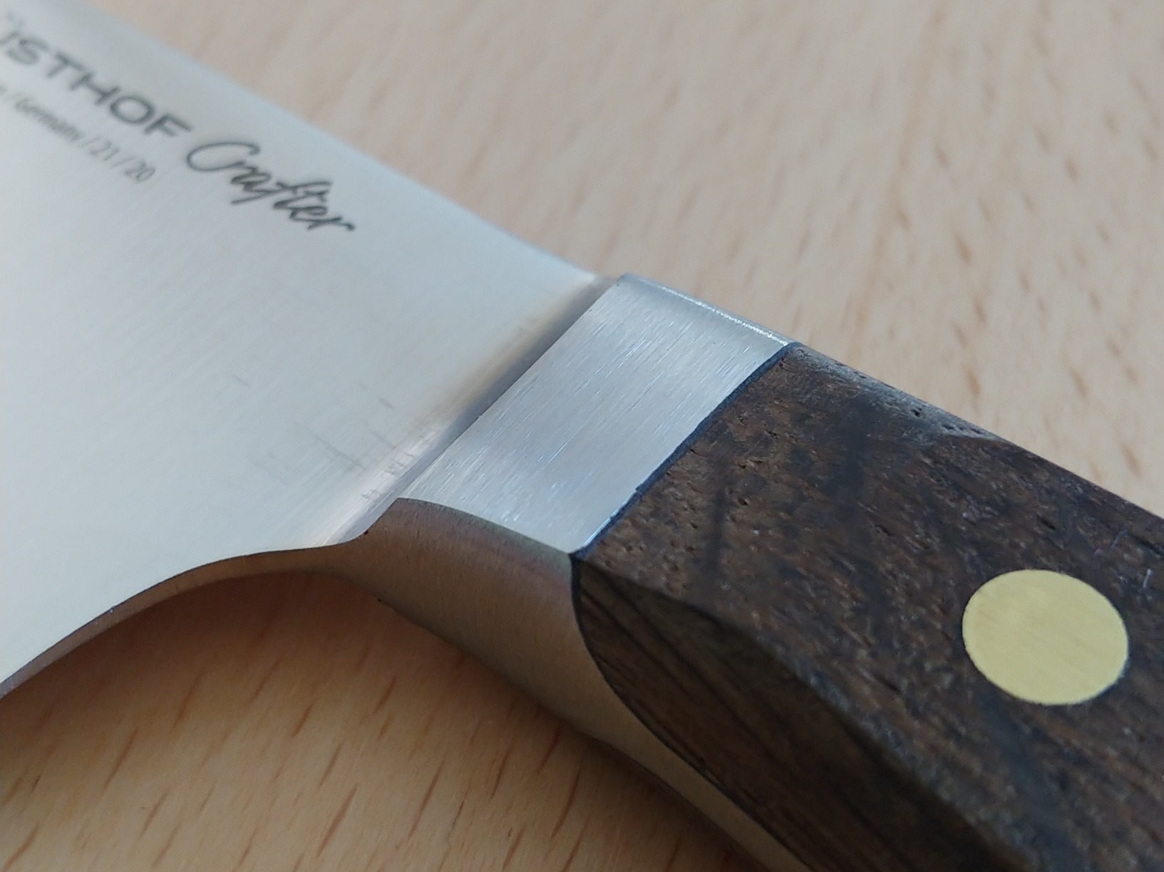 Wüsthof Crafter blocco 6 coltelli manico rovere affumicato