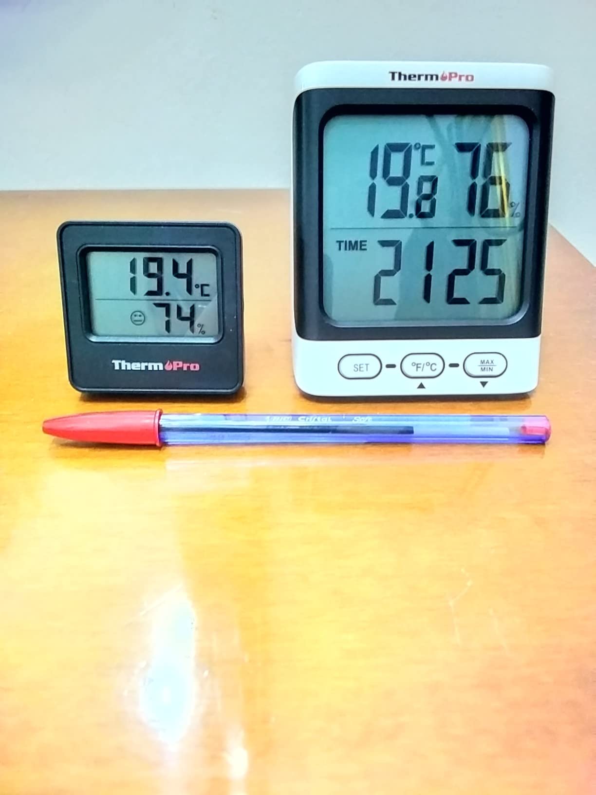 ThermoPro TP157 Termometro Ambiente 3 Pezzi Igrometro