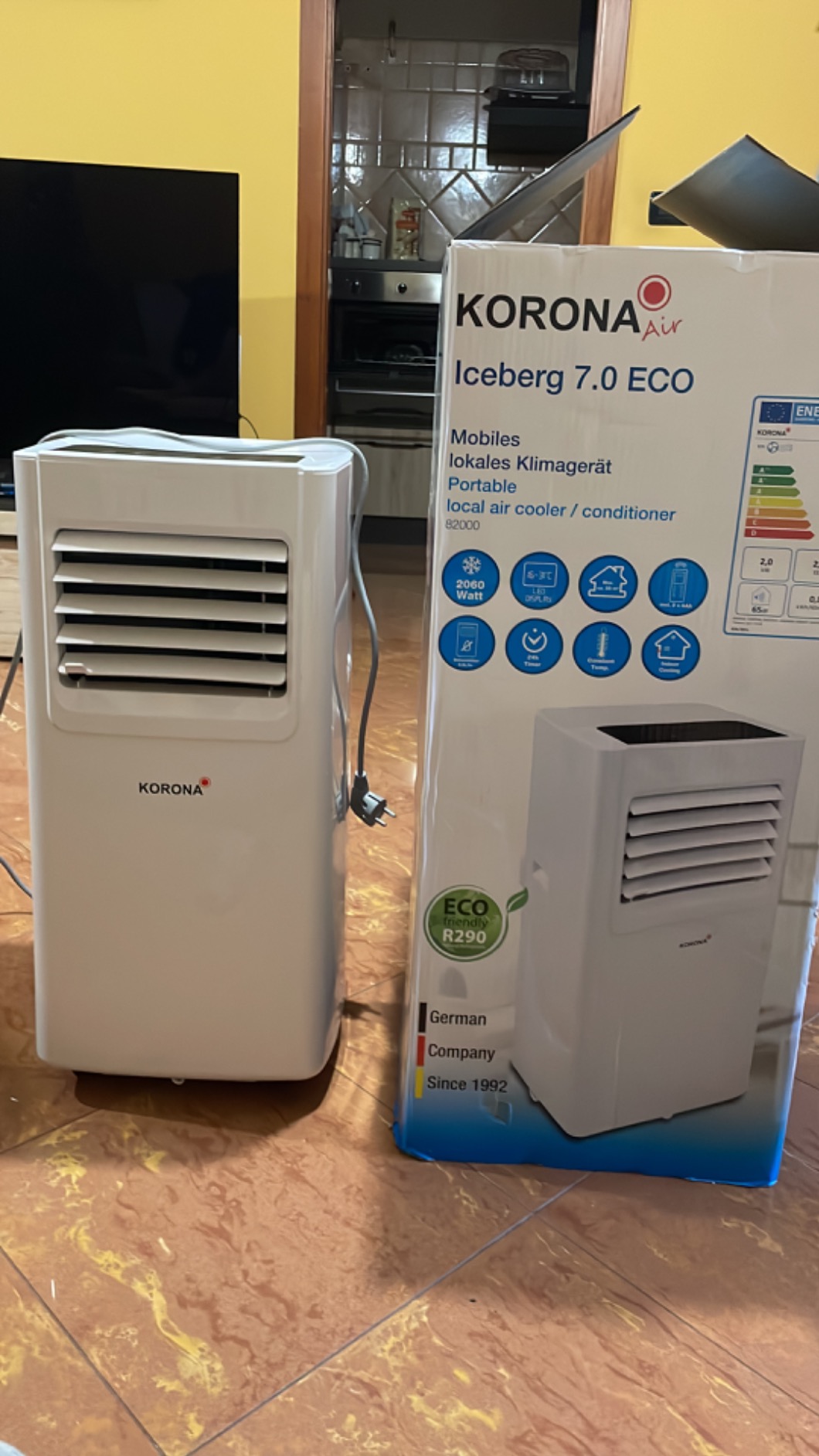 Korona Iceberg 7.0 Eco 82000 condizionatore 7000 BTU
