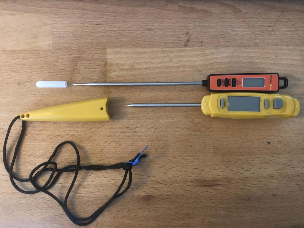 TempPro TP01A termometro cucina istantaneo 2 pezzi sonda lunga
