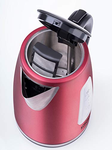 Korona 20340 Bollitore Elettrico 1,7 L Rosso 2200 W