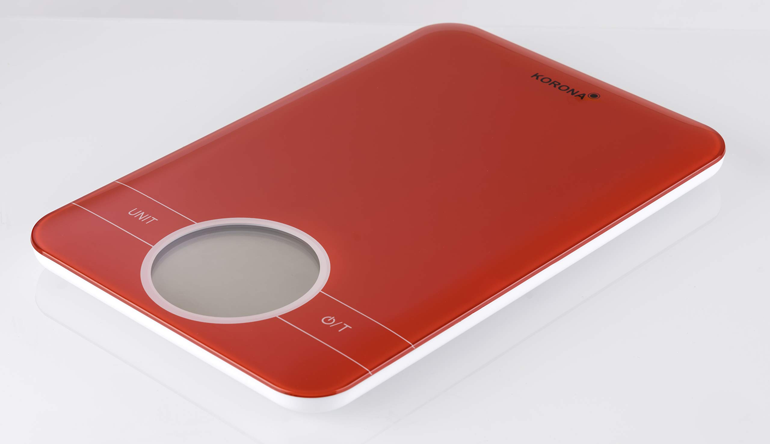 Korona Karla 70233 Bilancia Cucina 5 kg Rossa