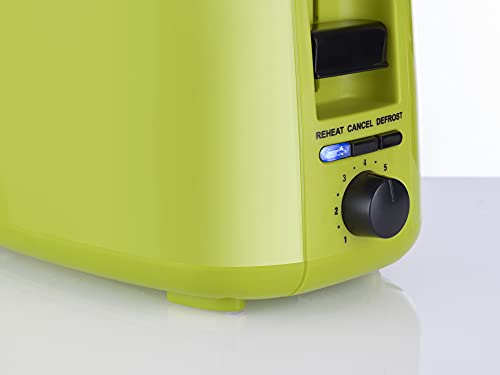 Korona 21133 Tostapane 2 Fette Verde 750W Scongelamento