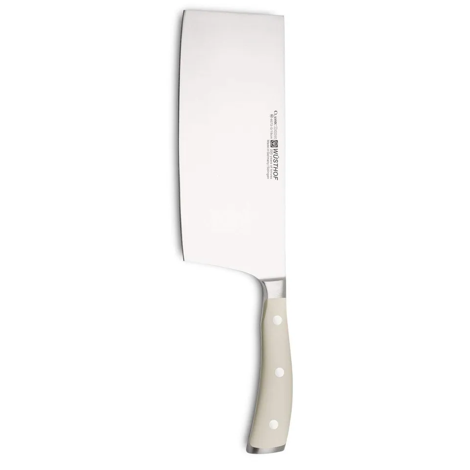 Wüsthof Classic Ikon coltello cinese 18 cm crema