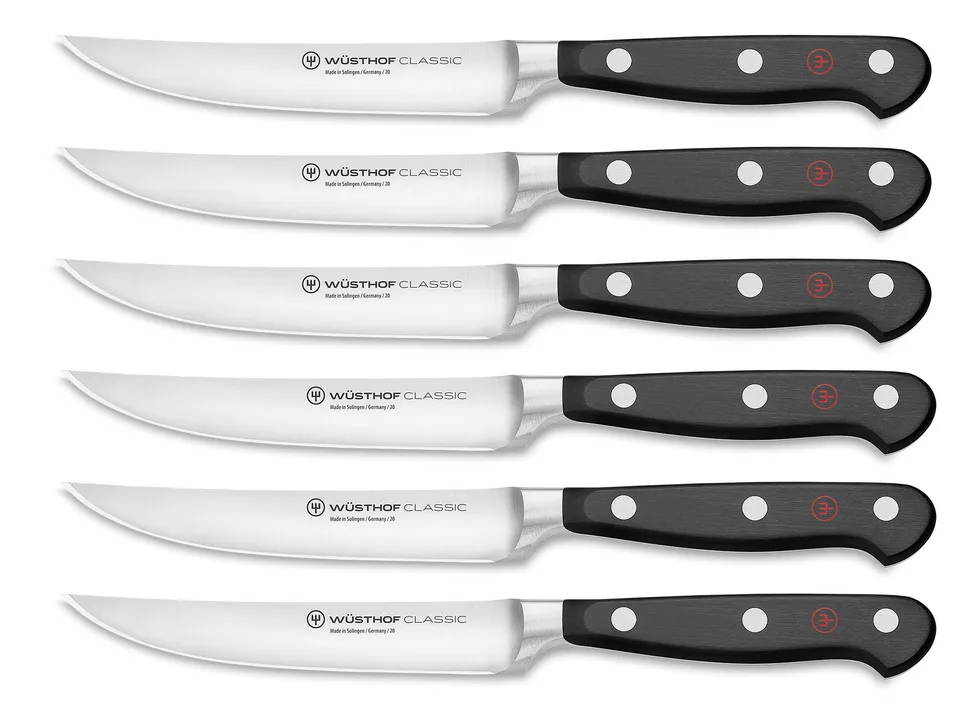 WÜSTHOF Classic set coltelli bistecca 6 pezzi forgiati