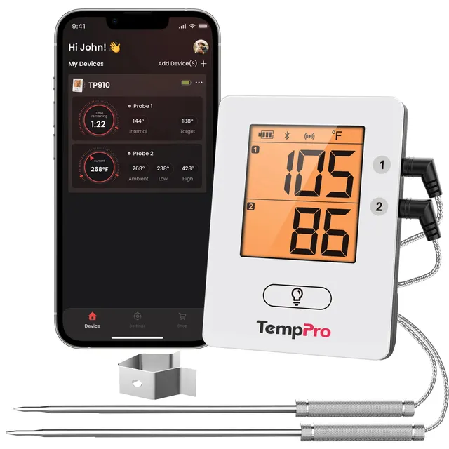 TempPro TempSync Elite TP910 Termometro Carne Bluetooth