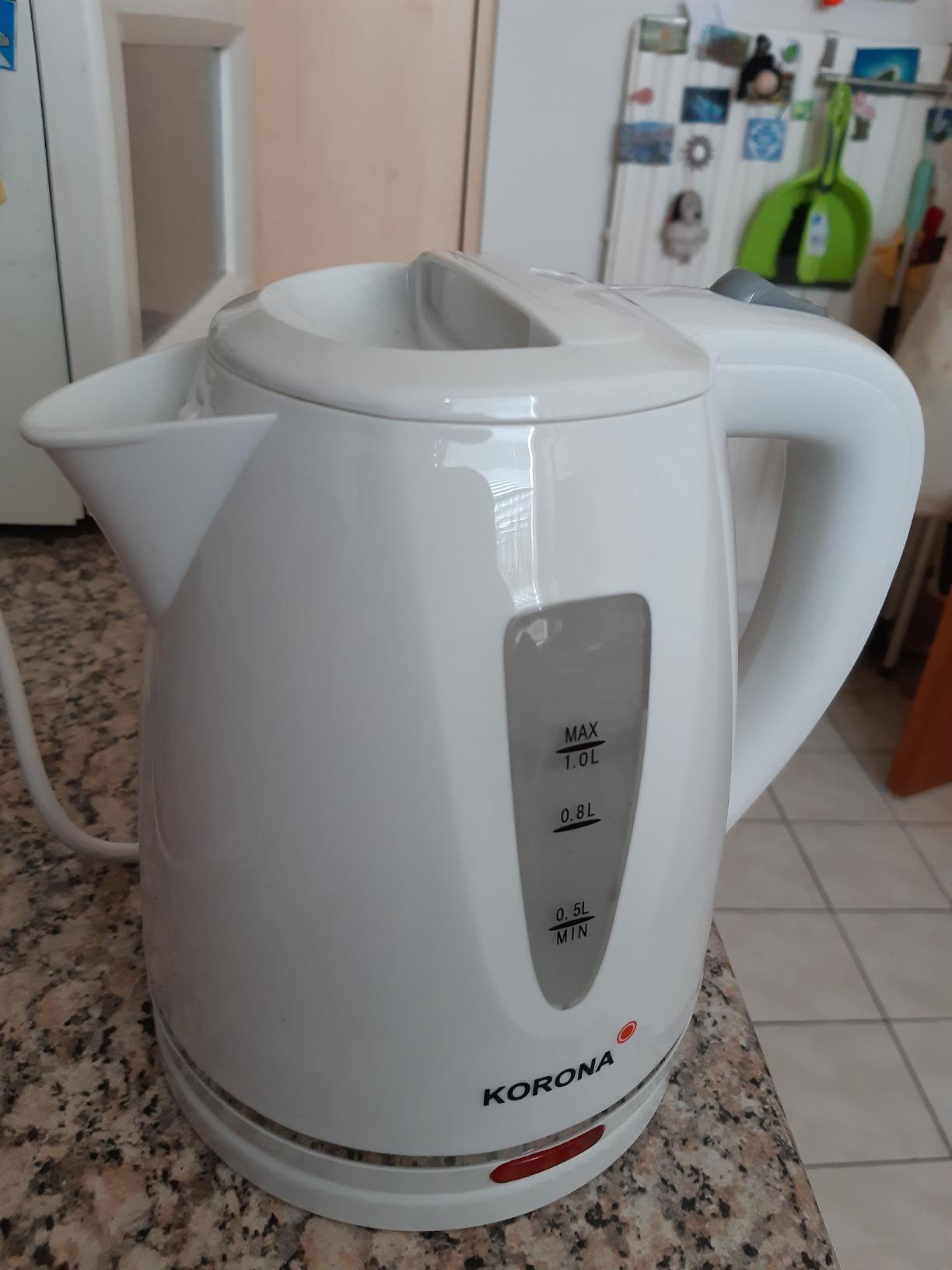 Korona 20116 Bollitore Elettrico 1 L Bianco 2200 W