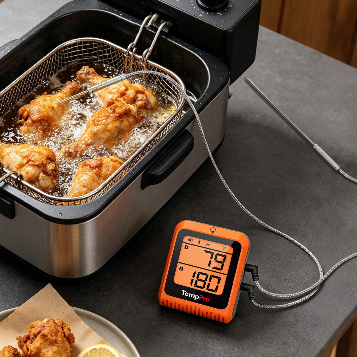 Temppro Pitmaster Kit termometro carne wireless 4 pezzi