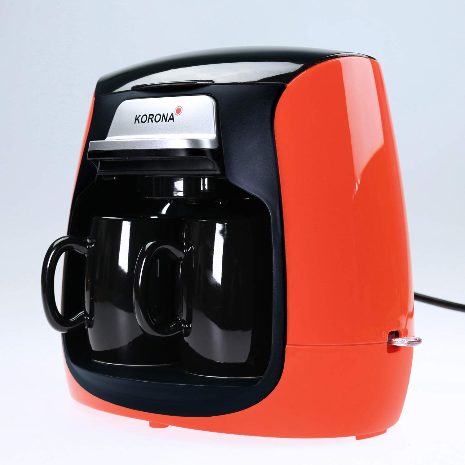 Korona 12208 Macchina Caffè Filtro Rossa 2 Tazze