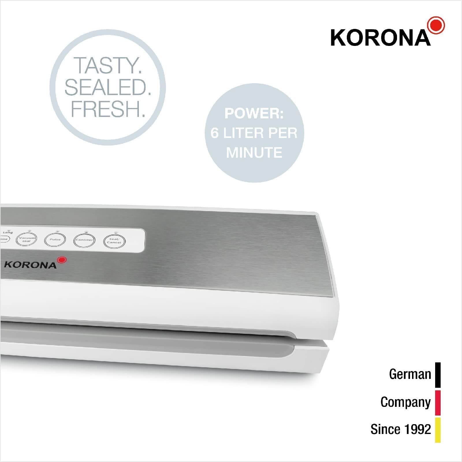 Korona 28000 4 in 1 macchina sottovuoto bianco 28 cm