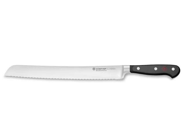 Wüsthof Classic coltello pane 26 cm lama ondulata