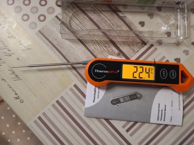 ThermoPro TP19H Termometro Carne Arancione Lettura 1 Secondo