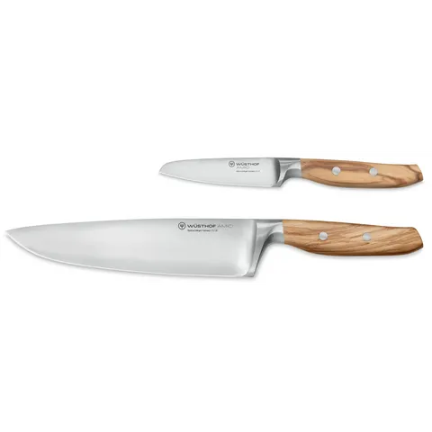 Wusthof Amici Set 2 Coltelli Cucina Ulivo