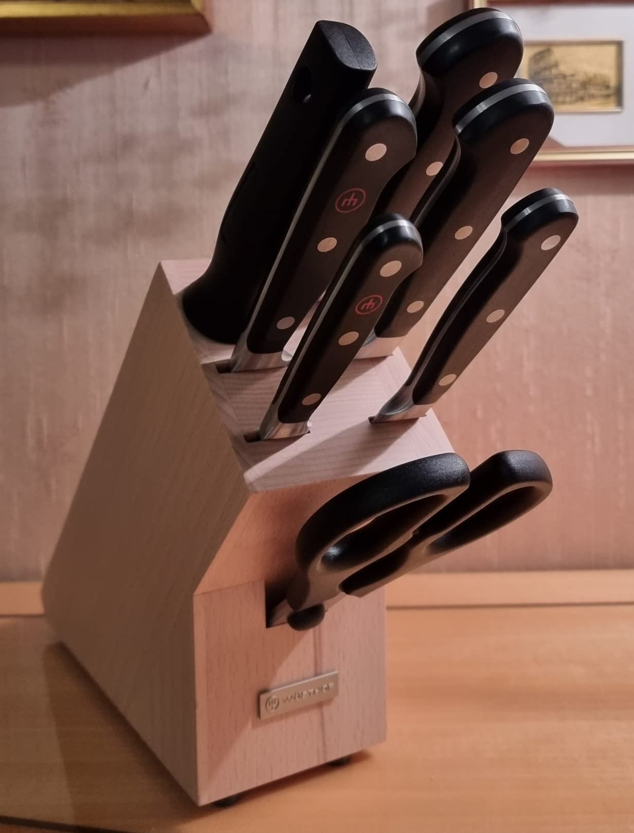 Wüsthof Classic blocco coltelli 7 pezzi faggio