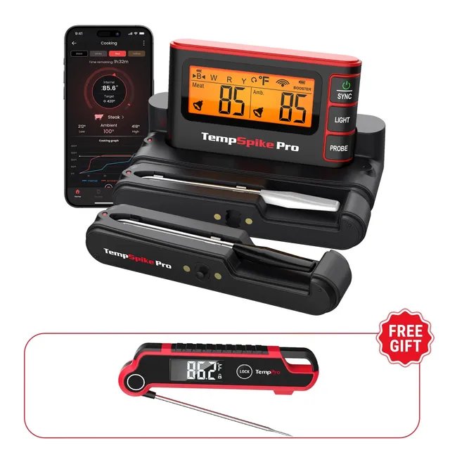 TempPro TempSpike Pro TP980 Termometro Carne Wireless 4 Sonde