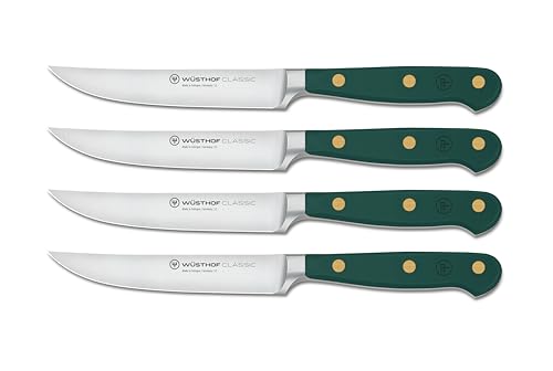 Wüsthof Classic set coltelli bistecca 4 pezzi 12 cm verde