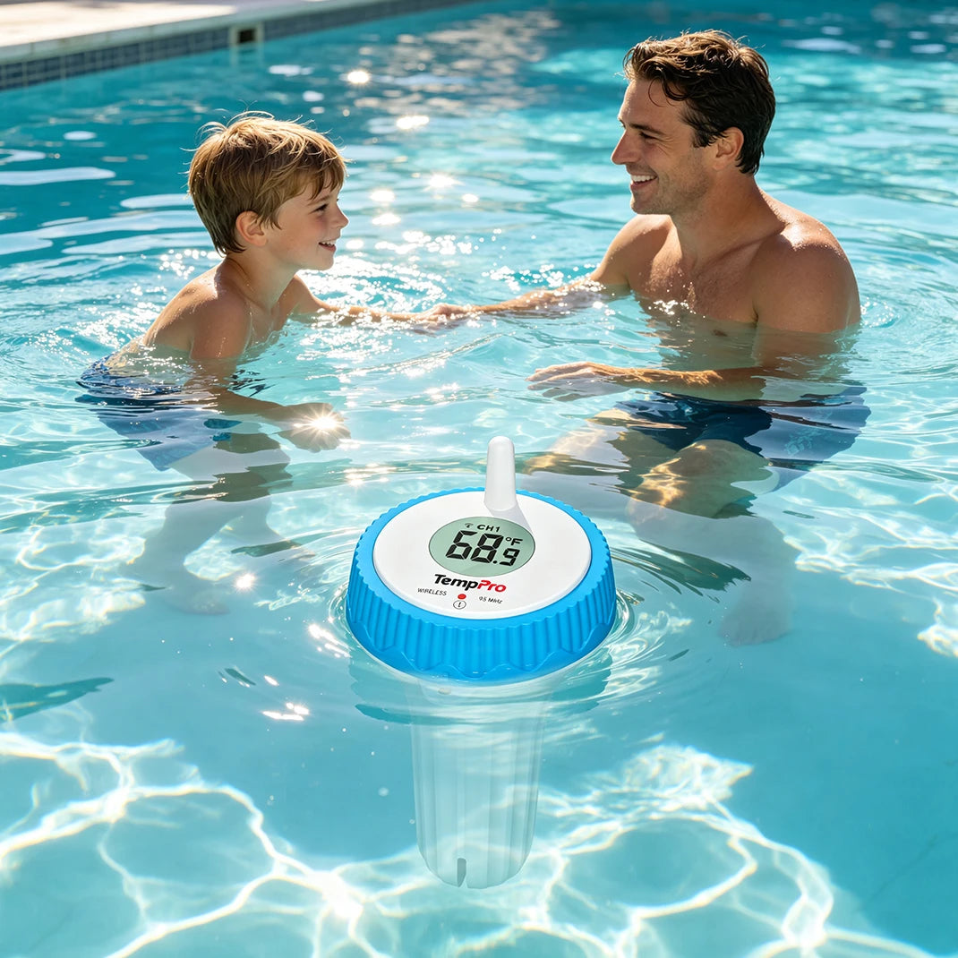TempPro TempAir PLUS TP211B termometro piscina wireless