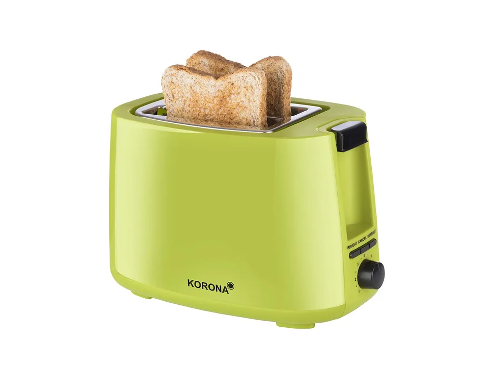 Korona 21133 Tostapane 2 Fette Verde 750W Scongelamento