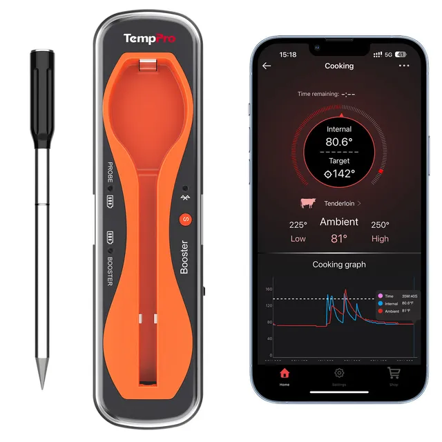 TempPro TempSpike TP960 termometro carne wireless bluetooth