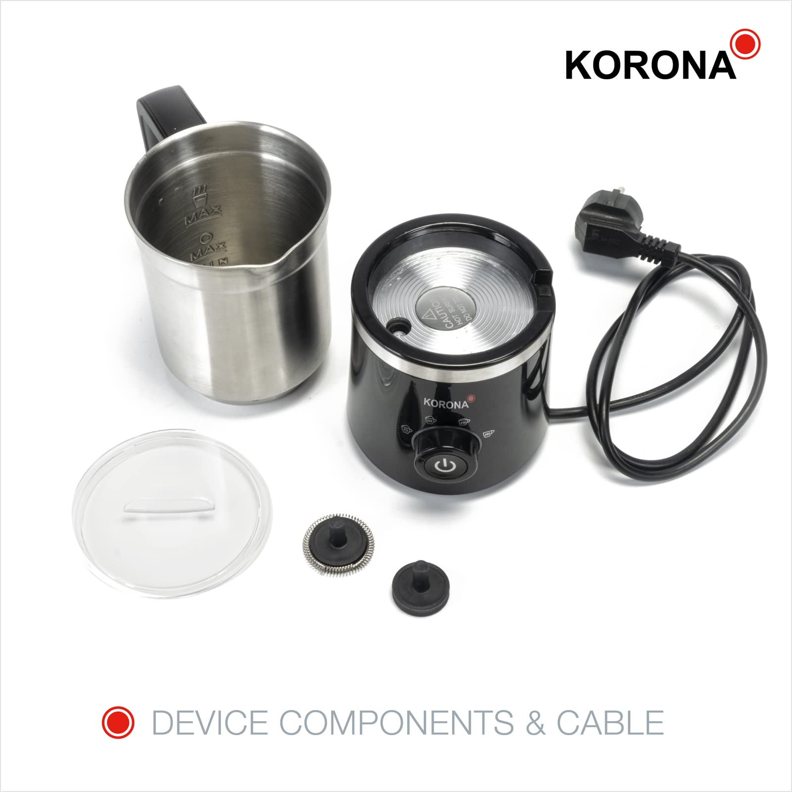 Korona 18050 Montalatte Elettrico Induzione 400 ml