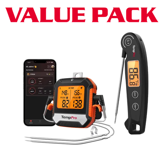 TempPro TP904 TP605 termometro carne bluetooth kit