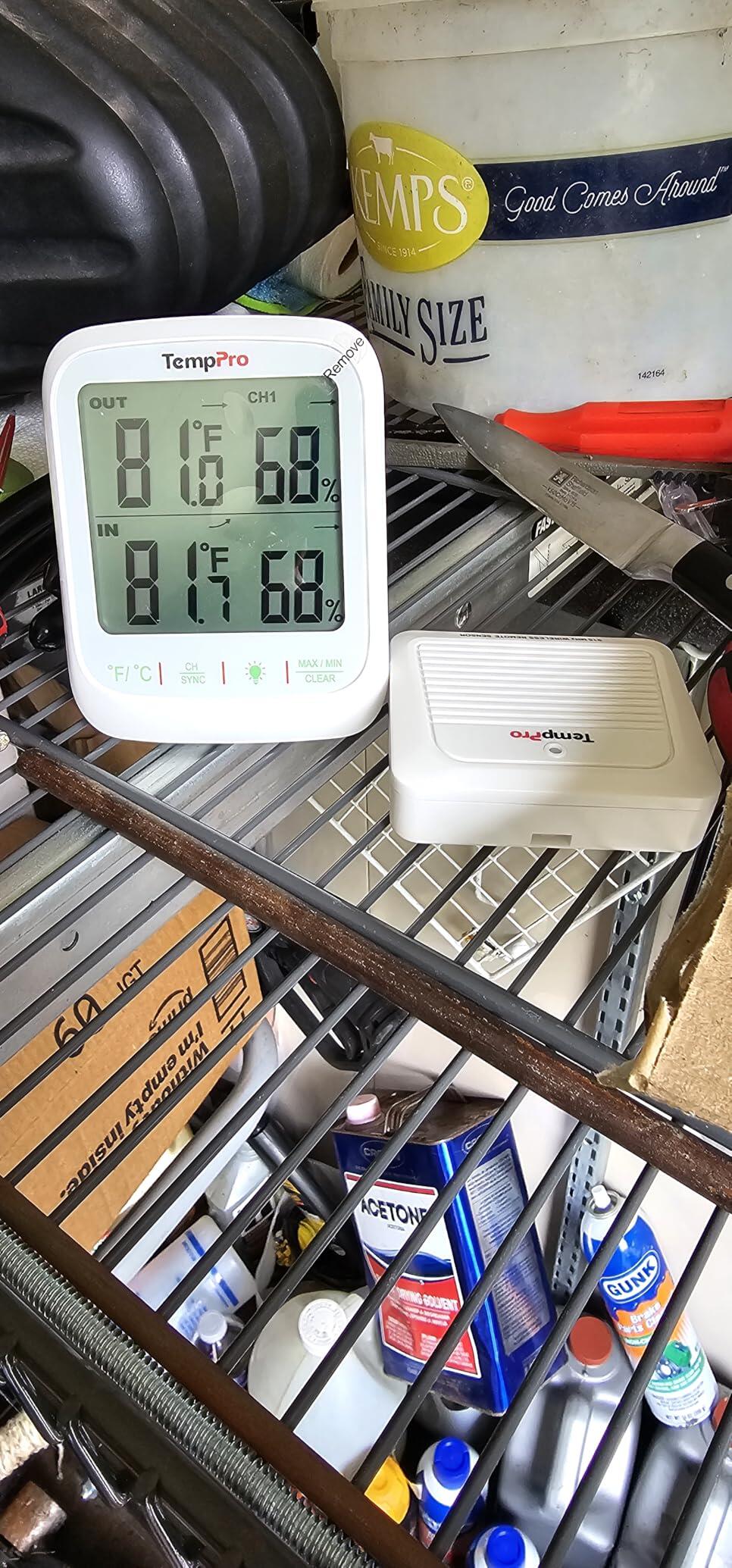 TempPro TempAir Plus TP260B Termoigrometro Wireless Display