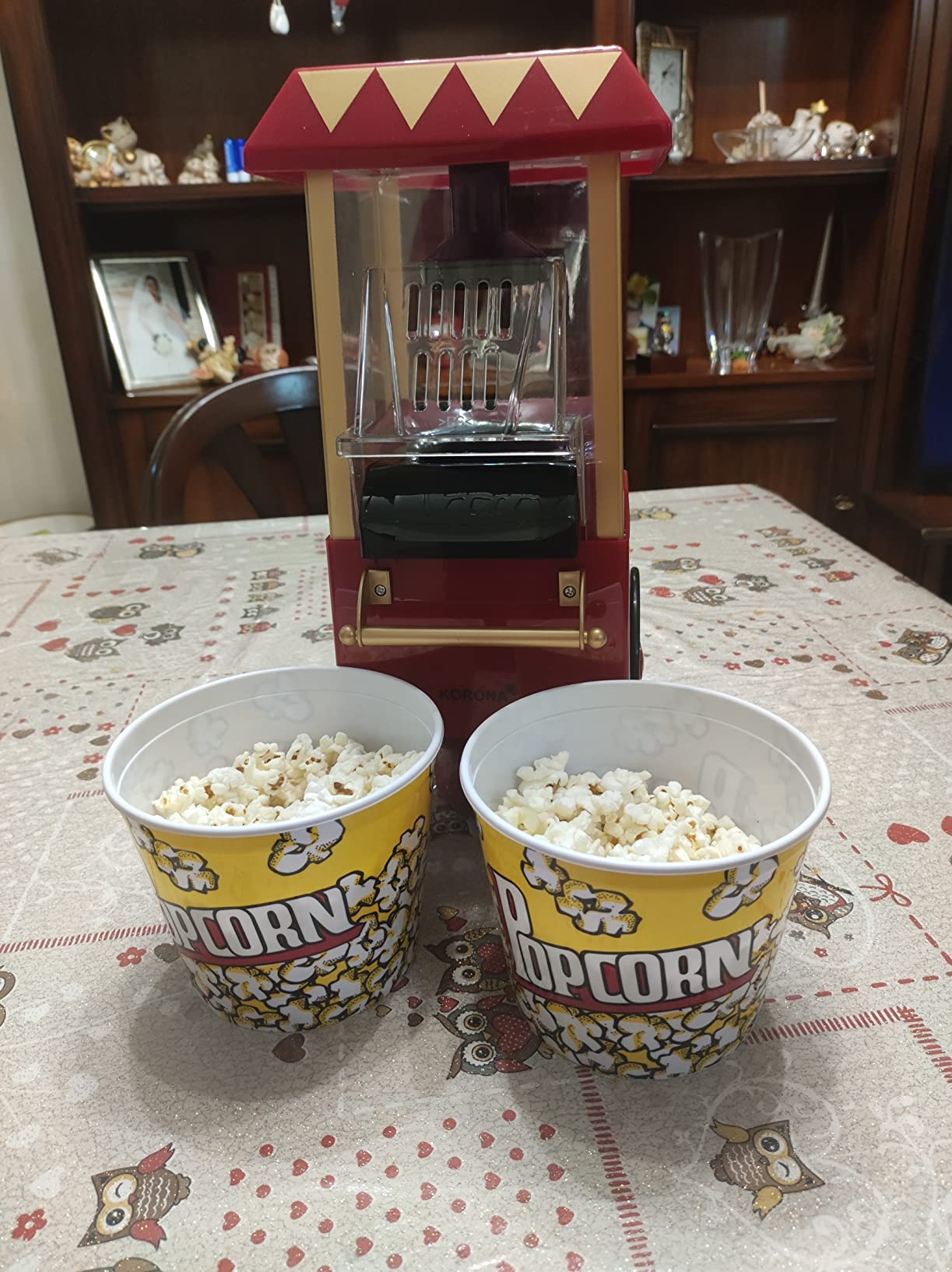 Korona 41100 macchina popcorn retrò ad aria calda
