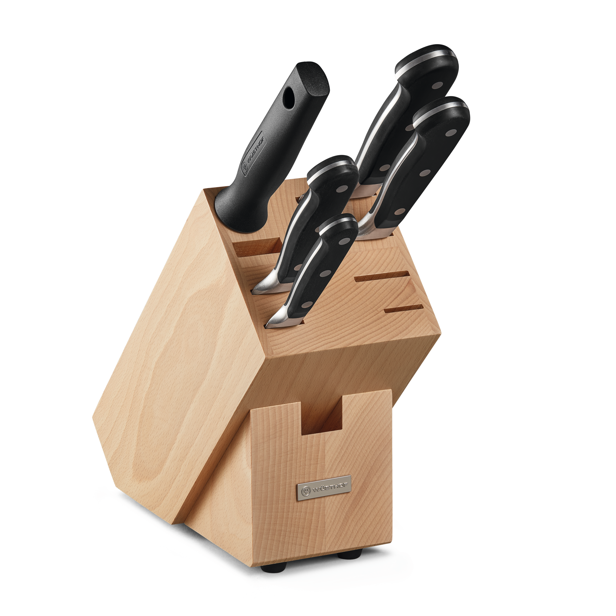 Wusthof Classic Ceppo Coltelli 6 Pezzi Frassino