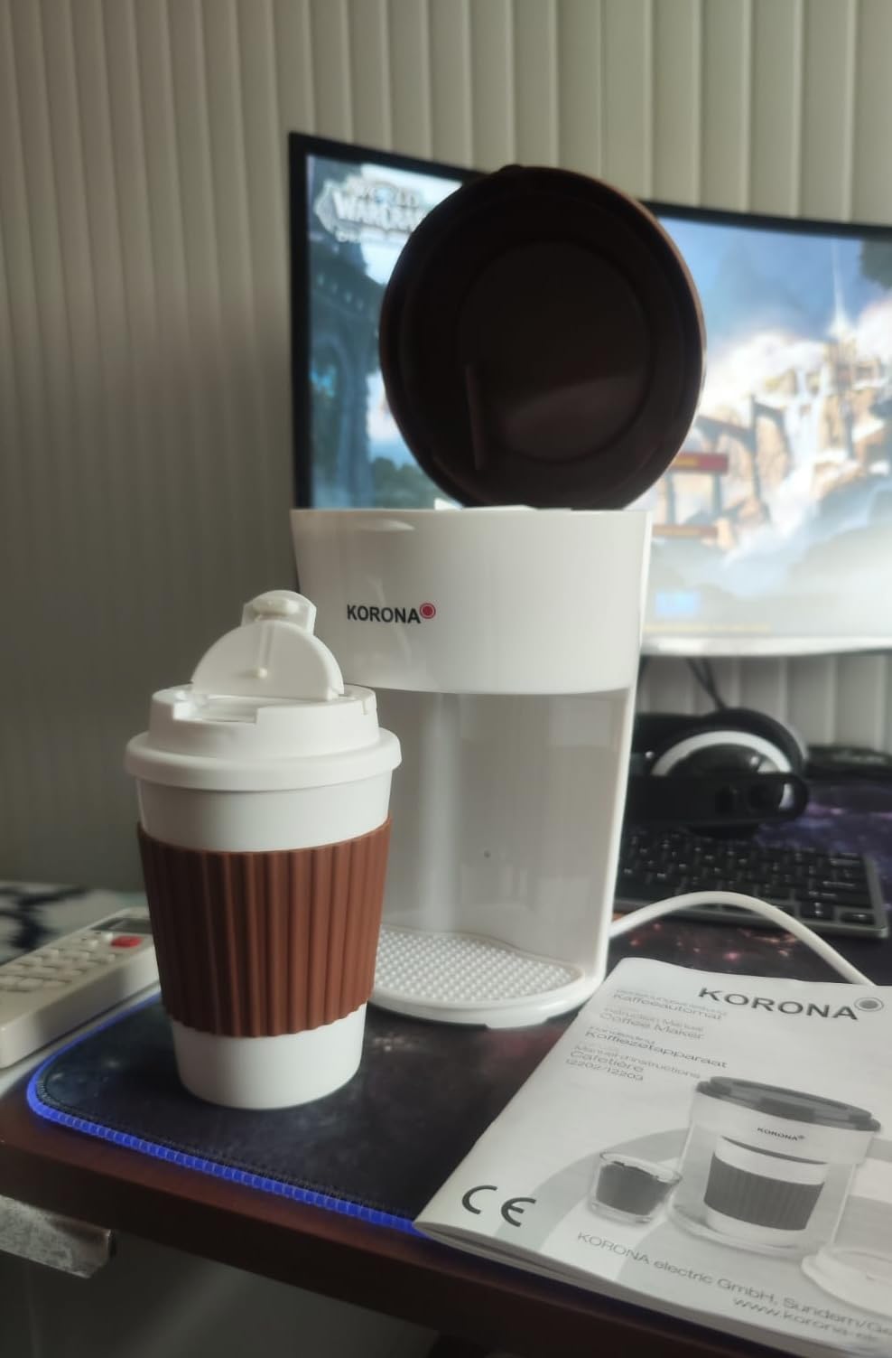 Korona 12203 Macchina Caffè Filtro Verde 350 ml