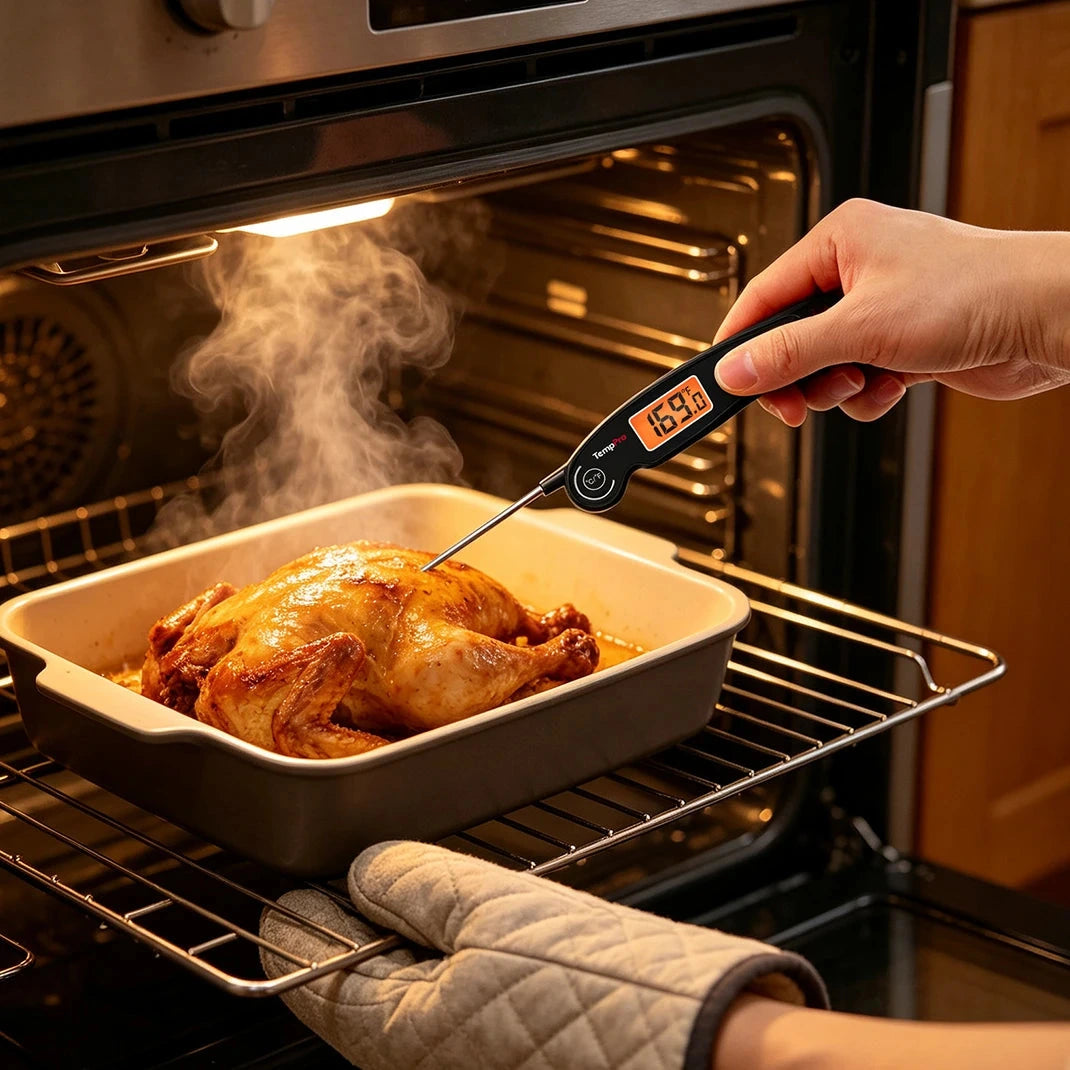 TempPro TempSwift Plus TP605 termometro carne pieghevole