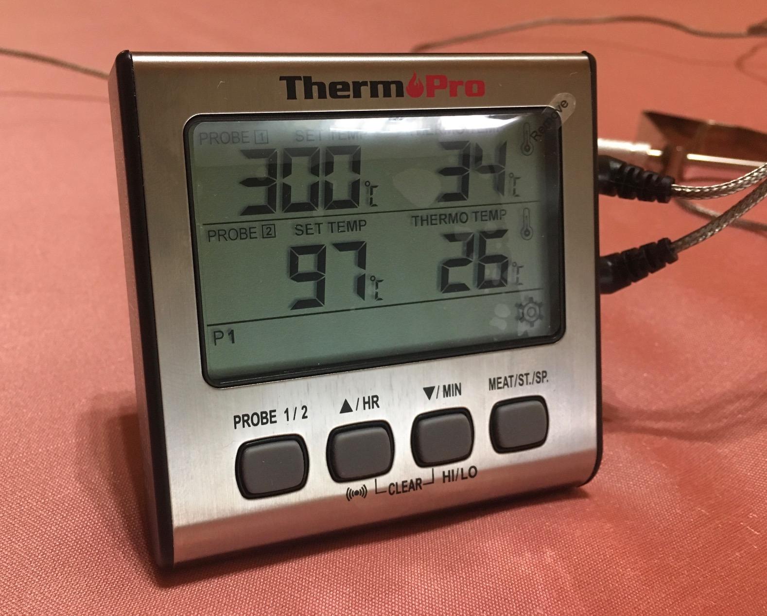 ThermoPro TP17 termometro cucina digitale doppia sonda 2 sonde