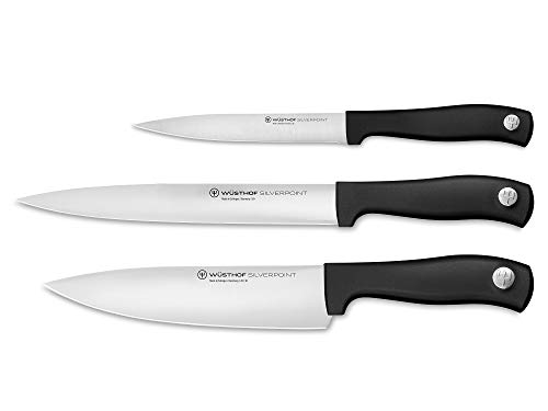 Wüsthof Silverpoint Set 3 Coltelli Cucina 20-16-12 cm