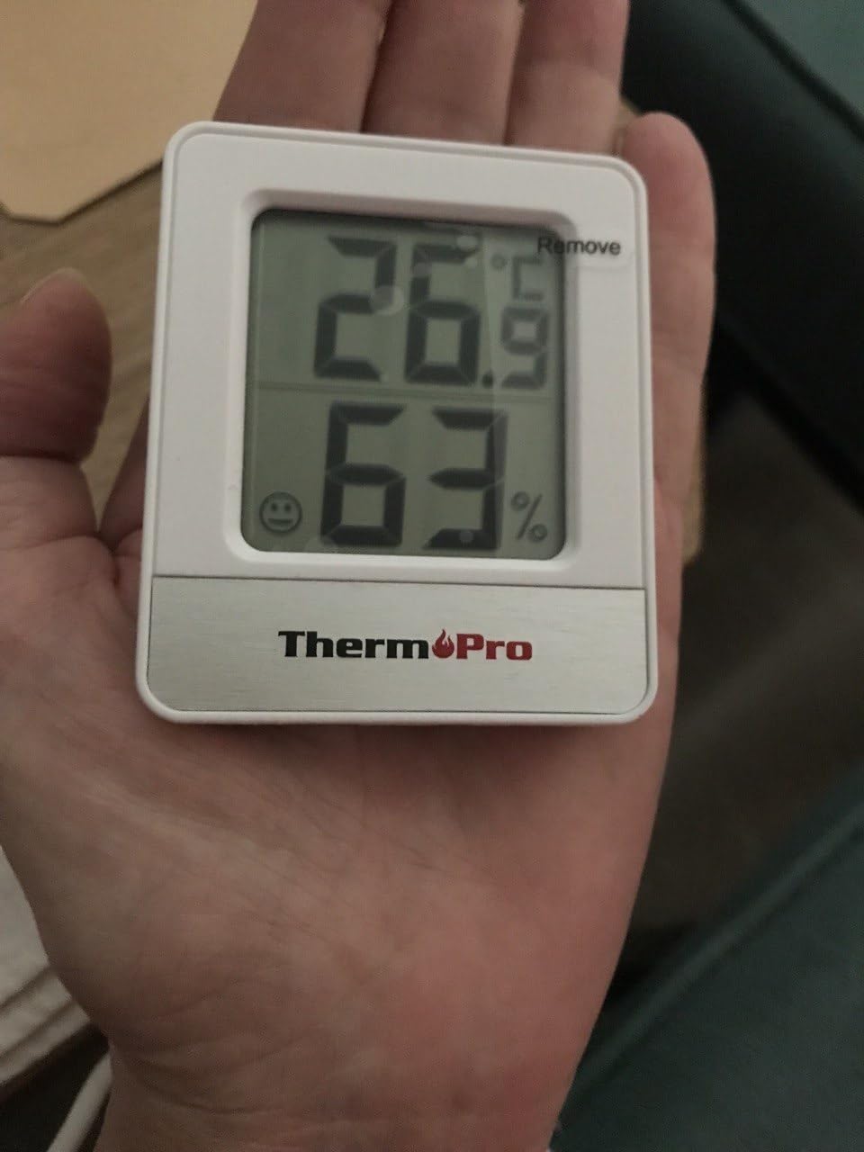 TempPro TP49 termoigrometro digitale bianco sensore comfort