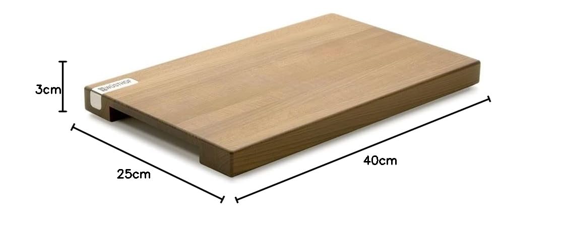Wusthof tagliere legno faggio 40x25 cm antiscivolo
