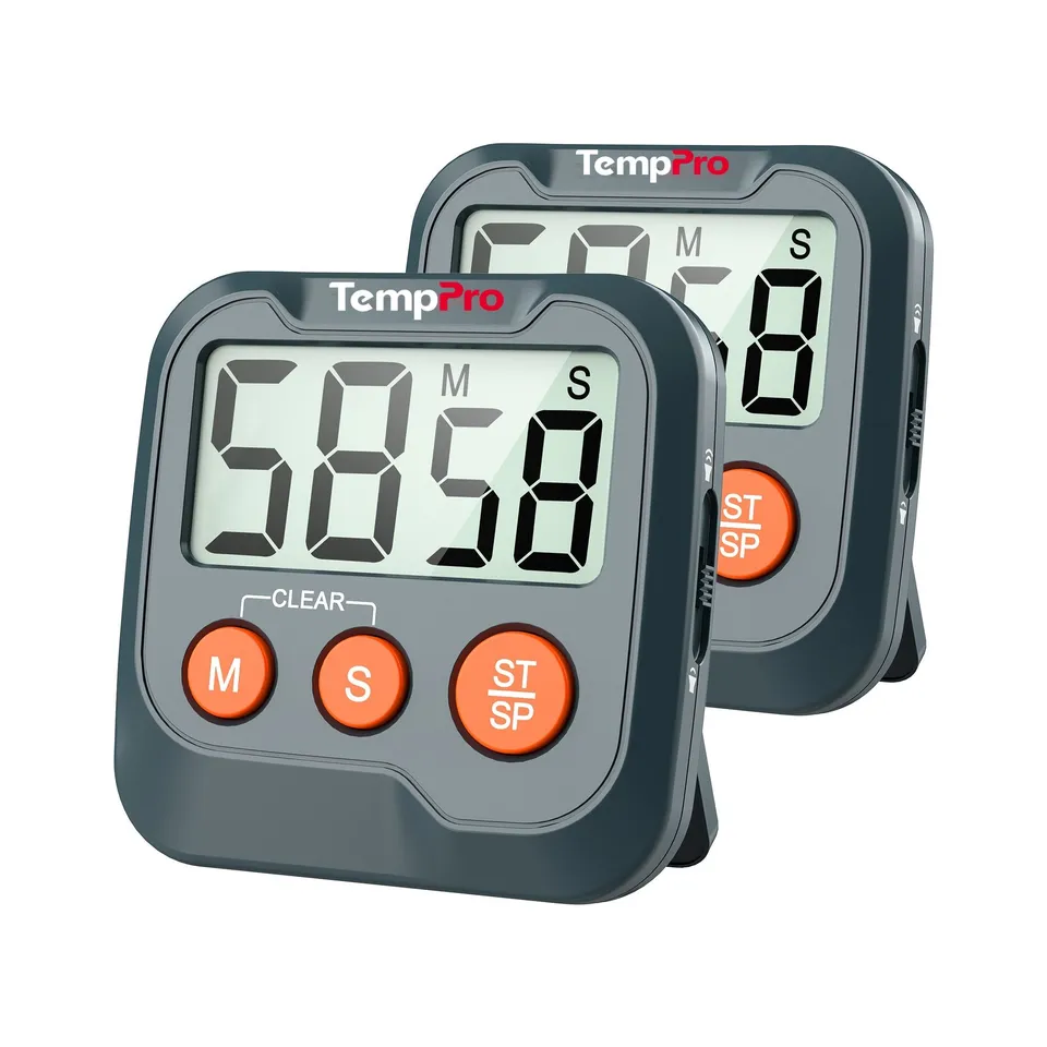 TempPro TM03W Timer Cucina Digitale 2 Pezzi