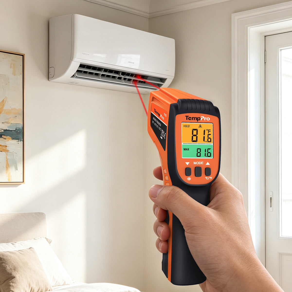 TempPro TempScan PLUS TP450 termometro infrarossi laser