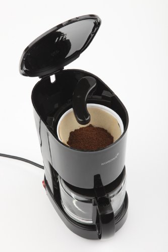 Korona 12013 macchina caffè filtro 6 tazze nera