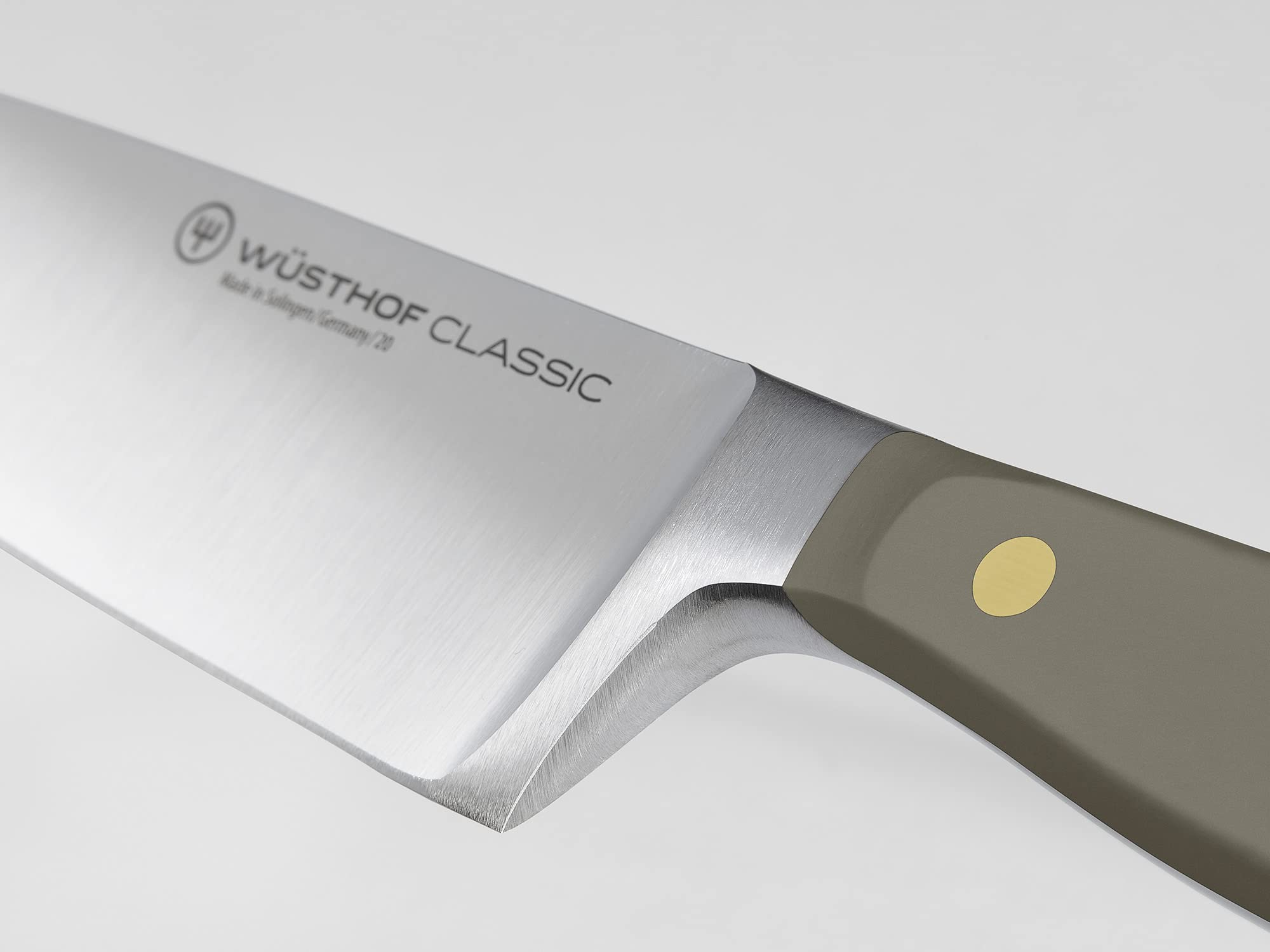 Wusthof Classic Blocco 7 Coltelli Velvet Oyster Grigio