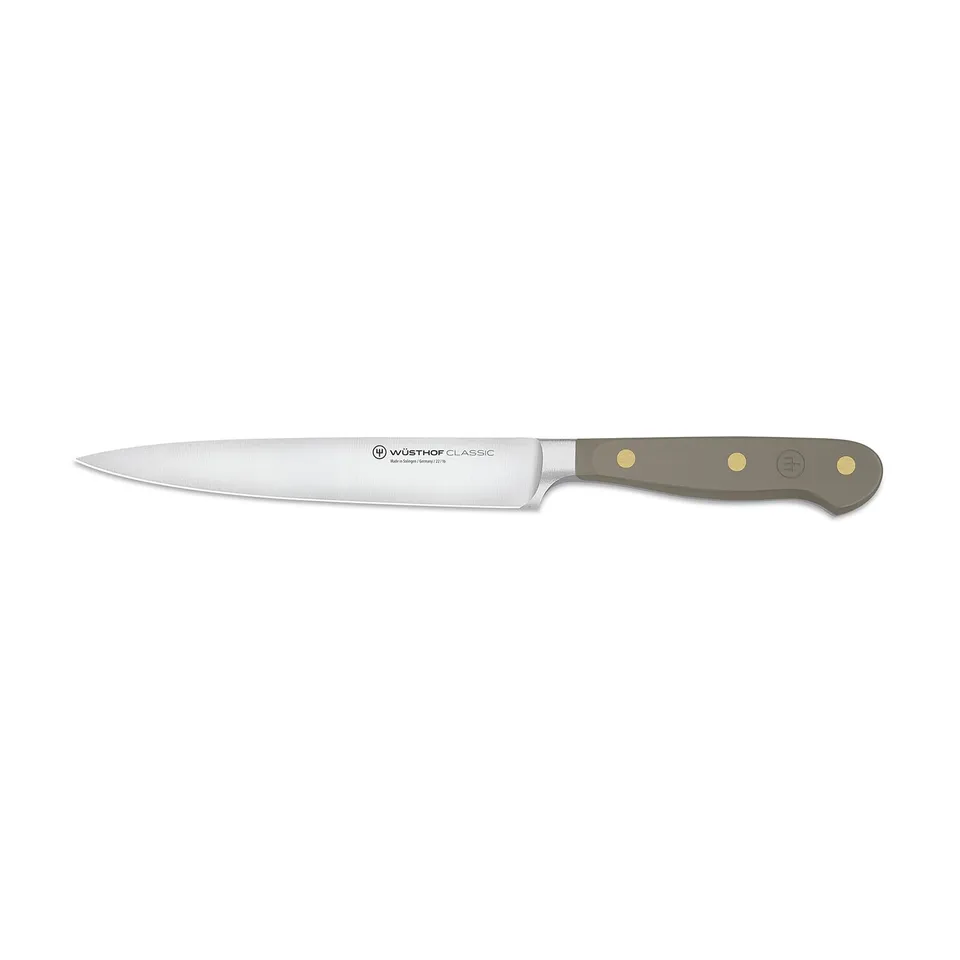 Wüsthof Classic Coltello Prosciutto 16 cm Velvet Oyster forgiato