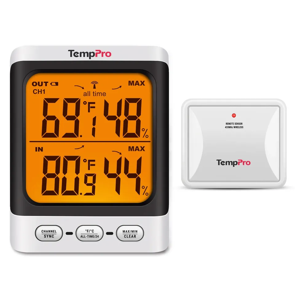 TempPro TempAir Plus TP62B termoigrometro esterno 500 ft