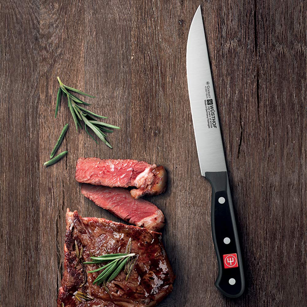 Wüsthof Gourmet coltello guarnire 10 cm ondulato