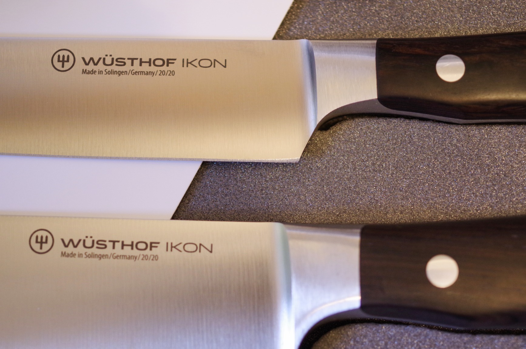Wüsthof Ikon Set 3 Coltelli Cucina Forgiati 20cm
