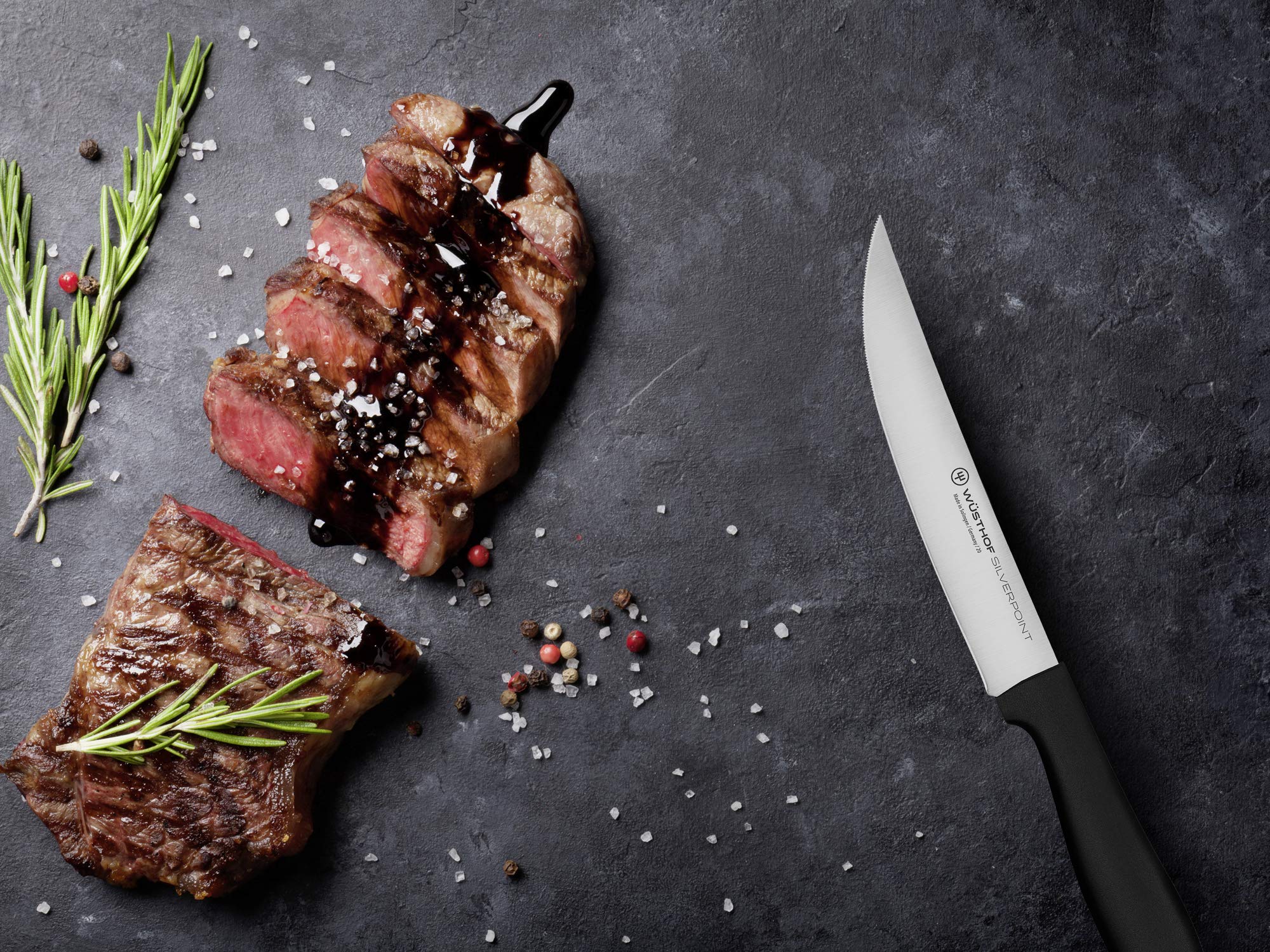 Wusthof Silverpoint Set Coltelli Bistecca 4 Pz