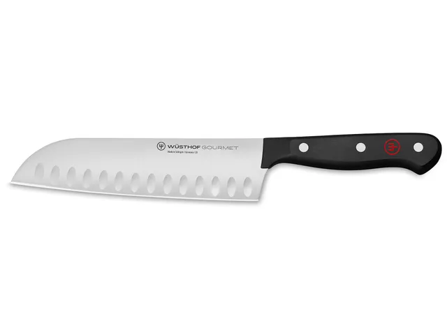 Wüsthof Gourmet Santoku 17 cm coltello alveolato