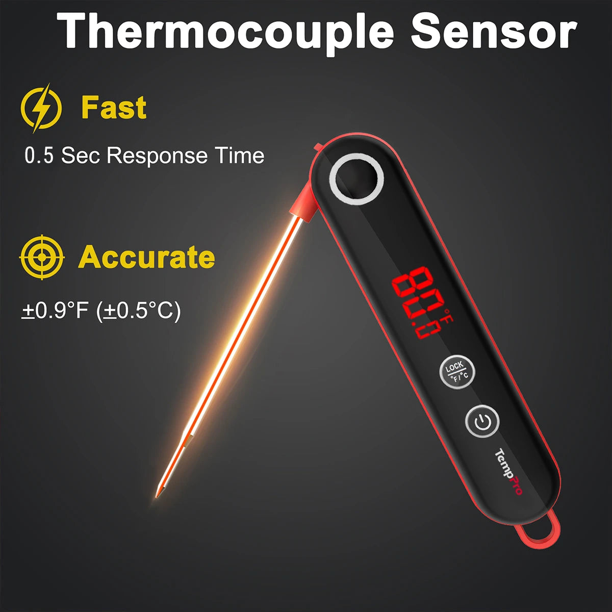 TempPro TempSwift Elite TP18SW termometro carne istantaneo