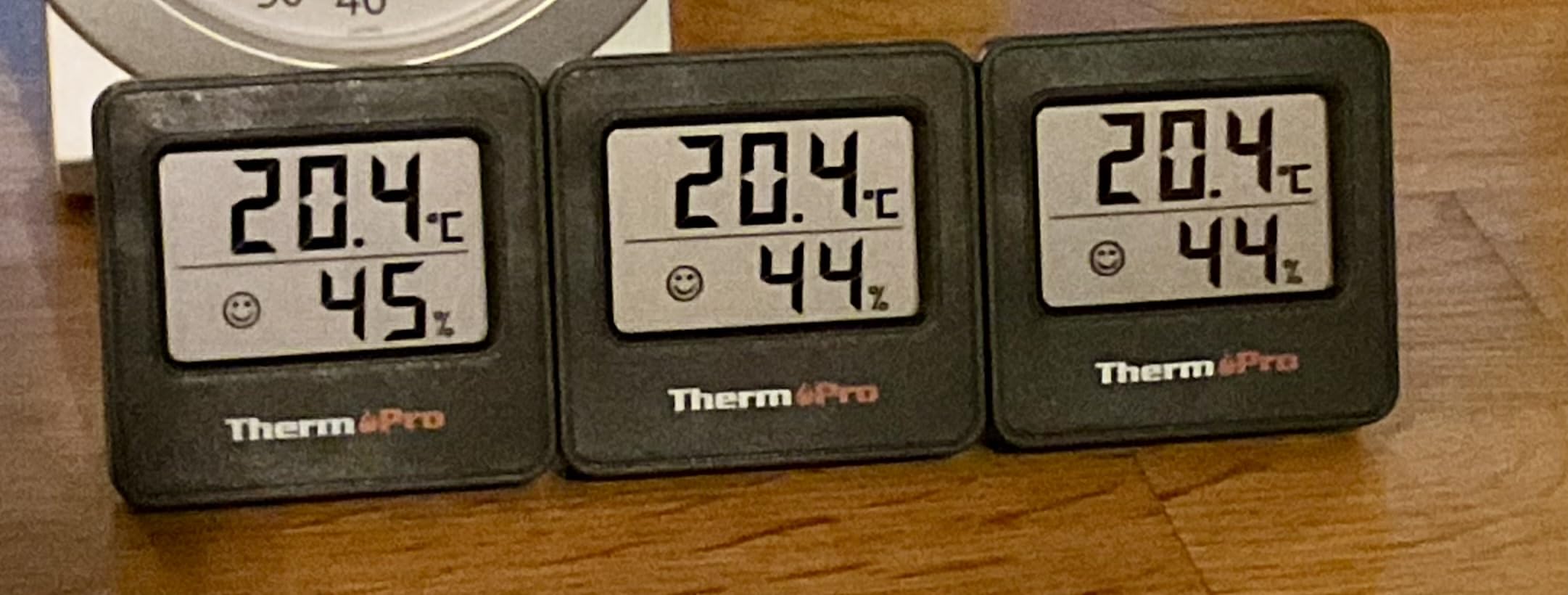 ThermoPro TP157 Termometro Ambiente 3 Pezzi Igrometro